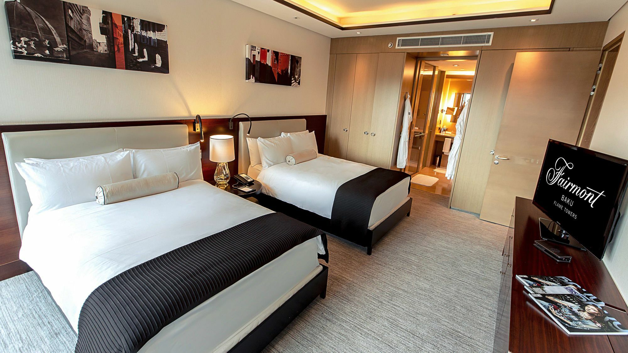 Apartments By Fairmont Baku Flame Towers Exterior photo